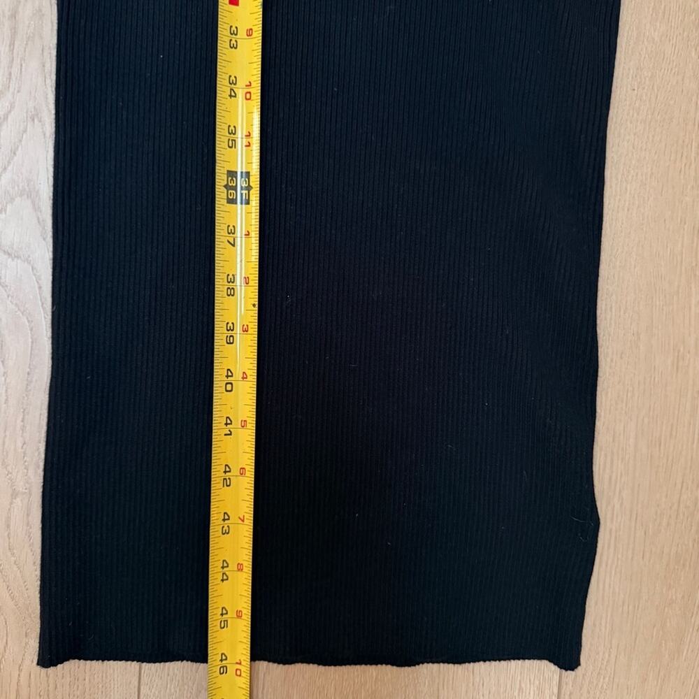 House of Harlow 1960 Black rib knit Cutout Midi Dress size small - Picture 7 of 11